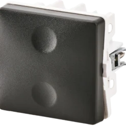 FESH SWITCH Curveline afbryder 1 pol 1,0 koksgrå