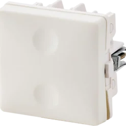 FESH SWITCH Curveline afbryder 1 pol 1,0 hvid
