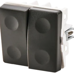 FESH SWITCH Curveline krone afbryder 1,0 koksgrå