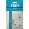 FESH SWITCH SMART Curveline stikudtag 1,5 m/jord hvid
