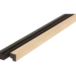 Fibrotech afslutningsliste t/Premium og Proff 22x25x3000 mm ask
