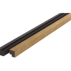 Fibrotech afslutningsliste t/Premium og Proff 22x25x3000 mm oiled oak