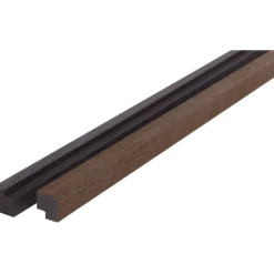 Fibrotech afslutningsliste t/Premium og Proff 22x25x3000 mm smoked oak