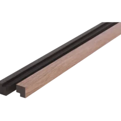 Fibrotech afslutningsliste t/Premium og Proff 22x25x3000 mm valnød