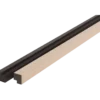 Fibrotech afslutningsliste t/Premium og Proff 22x25x3000 mm light oak