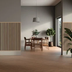 Fibrotech afslutningsliste t/Premium og Proff 22x25x3000 mm light oak