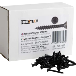 Fibrotech panelskrue 4,2x30 mm sort TX20