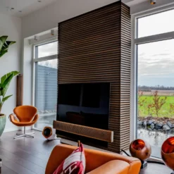 Fibrotech Premium akustikpanel 22x605x2440 mm smoked oak