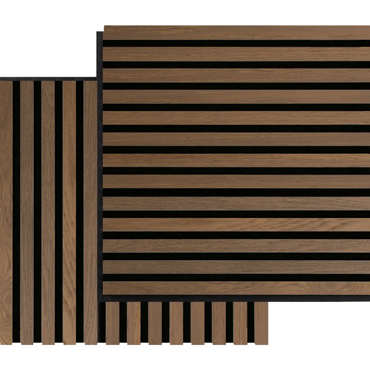 Fibrotech Square akustikpanel 22x520x520 mm oiled oak - pk á 2 stk.