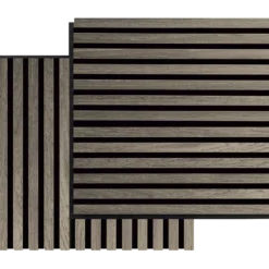 Fibrotech Square akustikpanel 22x520x520 mm grey oak - pk á 2 stk.