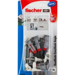 Fischer EasyHook Vinkel DuoPower 8x40 mm 4 stk