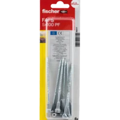Fischer FAFS justerklips med skrue 5x100 TX25 6 stk