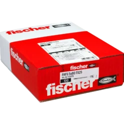 Fischer FAFS justerklips med skrue 5x80 TX25 100 stk