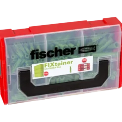 Fischer Fixtainer UX Green sortimentskasse 210 dele