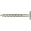 Fischer FRS-LP facadeskrue 4,8x38 A2 200 stk. hvid ral9010