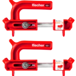 Fischer hiddenfast fixtainer med 2 guides inkl. bits