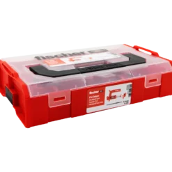 Fischer hiddenfast fixtainer med 2 guides inkl. bits