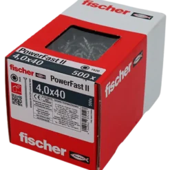 fischer PowerFast FPF II CTP UH 4,0x40 BZ 500 stk.