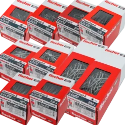 Fischer Powerfast II CTP spånskrue mixboks 10 kasser