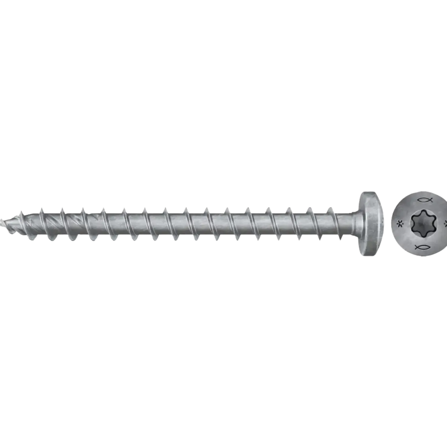 Fischer PowerFast II PTF spånskrue PH 4,0x16 BZ 200 stk
