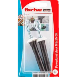 Fischer PowerKnot hulrumsdyvel - DIY PK Sort OE M5x55 2 stk