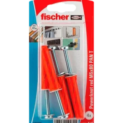 Fischer PowerKnot hulrumsdyvel - DIY PK Rød Pan PT M5x55 4 stk