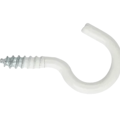 fischer skruekrog 3,3x50 mm hvid 4 stk.