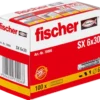 Fischer SX Green dyvel m/krave 6x30 mm 30 stk