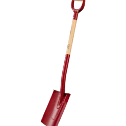 Fiskars spade med afrundet blad