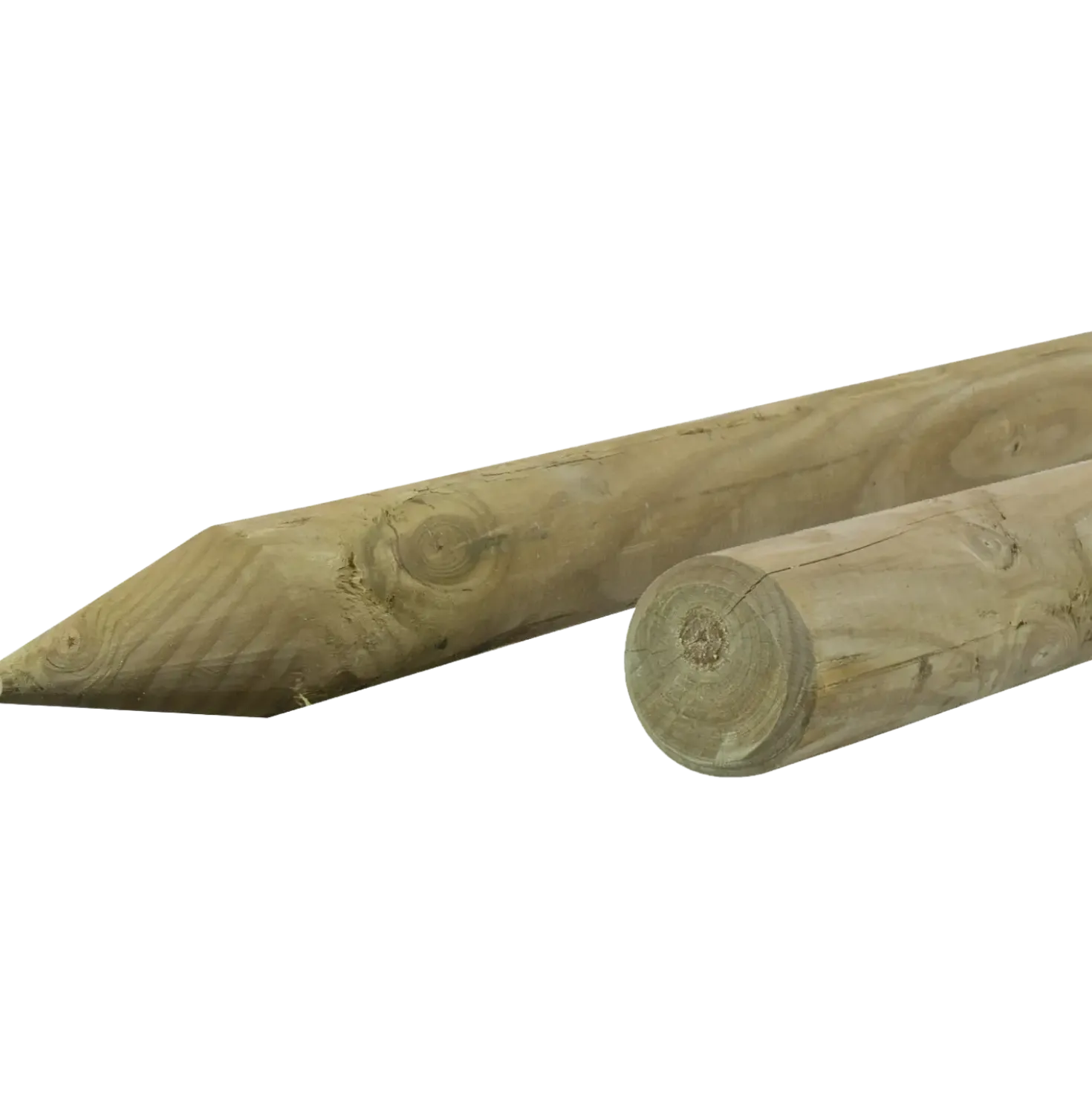 Frøslev hegnspæl Ø5x120 cm NTR A trykimprægneret spids