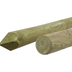 Frøslev hegnspæl Ø7x250 cm NTR A trykimprægneret spids