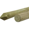 Frøslev palisade/hegnspæl Ø10x300 cm i trykimp. fyrretræ NTR KL. A, faset begge ender