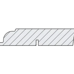 FT Almuefodliste fyr L156 hvid ncs 15x68x3600 mm