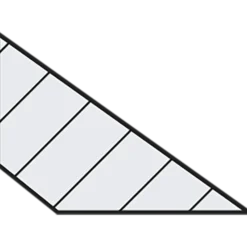 FT Fejeliste Fyr Eg L424 15x21x1200 mm