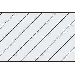 FT Forrammetræ fyr L340 21x33x2700 mm hvidmalet
