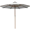 Fur parasol Ø3 m taupe