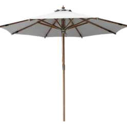Fur parasol Ø3 m taupe