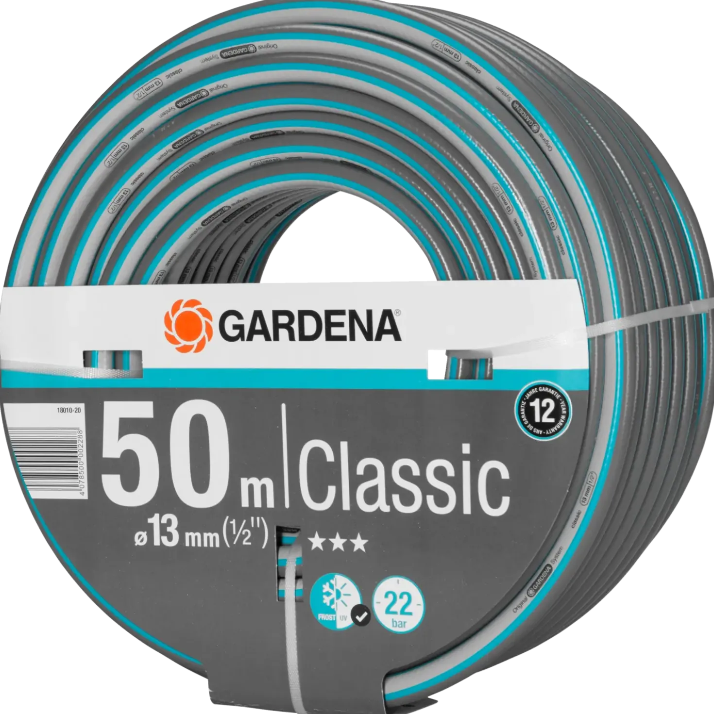 Gardena Classic slange 1/2" 50 m 18010