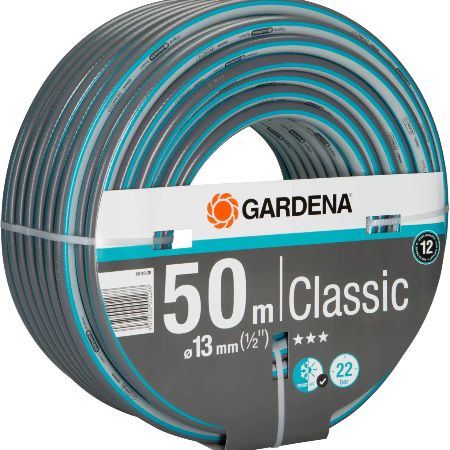 Gardena Classic slange 1/2" 50 m 18010