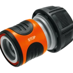 Gardena slangekobling med stop 3/4" - 18214-20