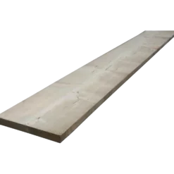 Gavlbrædder gran trykimprægneret 25x200 mm x 5,4 m