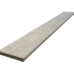 Gavlbrædder gran trykimprægneret 25x150 mm x 4,2 m