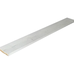Gavlbrædder gran 25x150 mm x 5,1 M hvidmalet