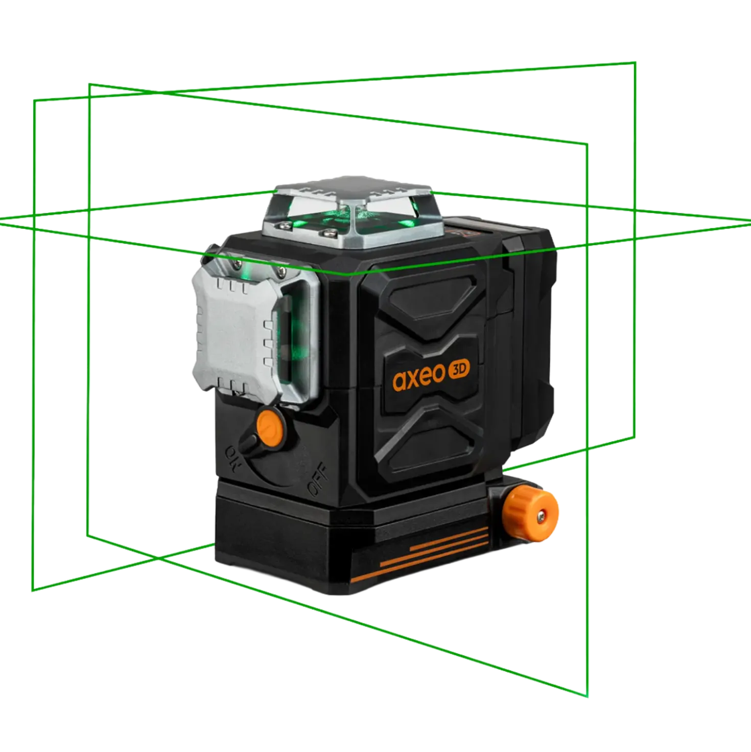 Geo Fennel AXEO3D grøn laser 3 linjer