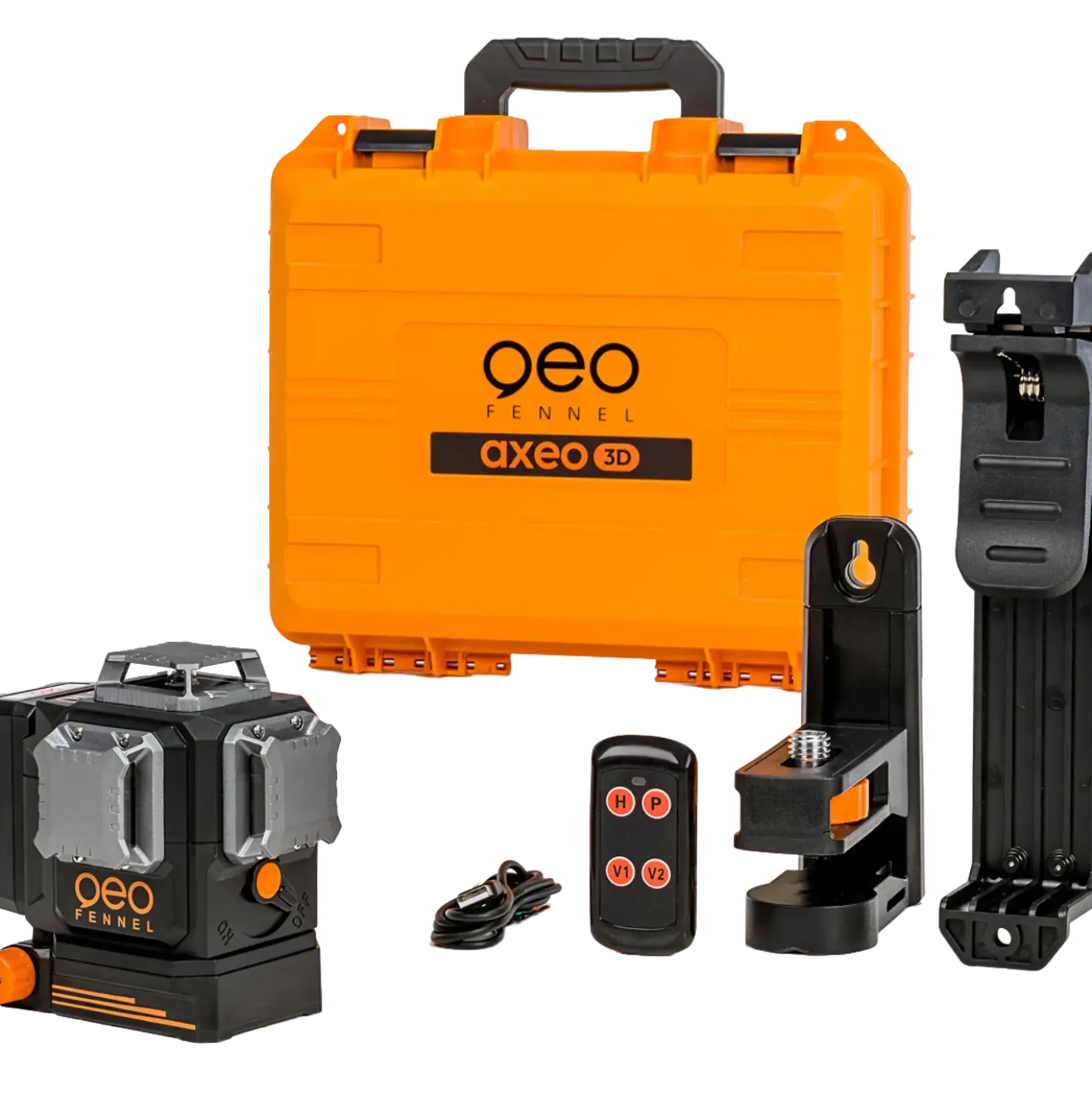 Geo Fennel AXEO3D grøn laser 3 linjer
