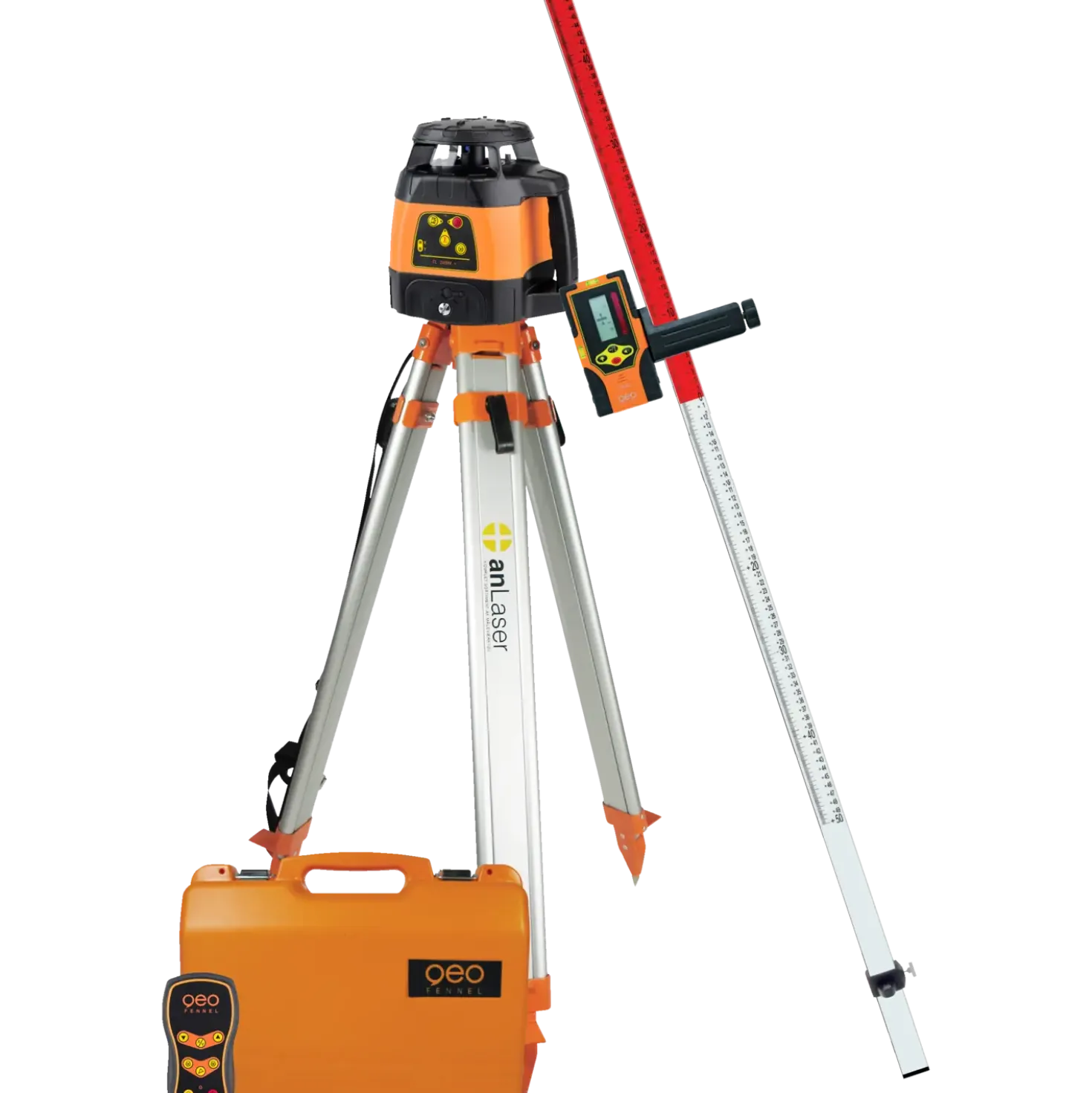GeoFennel FL245 komplet rotationslaser