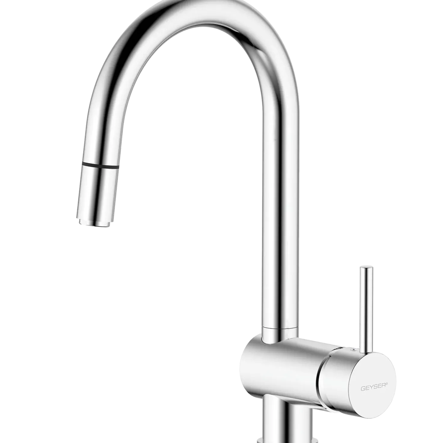 Geyser Flex køkkenarmatur krom