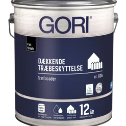 GORI 606 dækkende træbeskyttelse grøn umbra 5 L