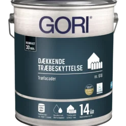 Gori 618 dækkende træbeskyttelse kridt 5 L