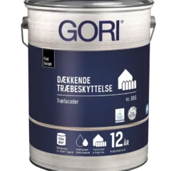 GORI 606 dækkende træbeskyttelse kridt 9 L